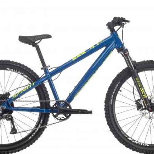 Велосипед Sprint Primus DD 26 V1, Син гланц/жълто неоново