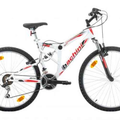 Велосипед Bachini Extreme 26, бял/червен