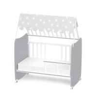 Бебешко легло Lorelli Stars 60x120 см, Бяло+Stone grey-Y3onL.jpeg