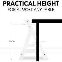 Дървено столче за хранене Hauck Alpha+, white-Y6ZJy.jpeg