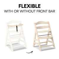 Дървено столче за хранене Hauck Alpha+, Vanilla-Y78AN.jpeg