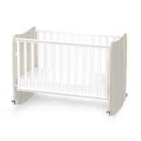 Бебешко легло Lorelli Stars 60x120 см, Бяло+Светъл дъб-YMeqN.jpeg