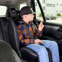 Столче за кола Cangaroo Castor I-size 40-150 см, сив-Yniu2.jpeg