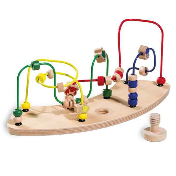 Дървена играчка лабиринт за столче за хранене Hauck Alpha+/Beta+, Морски животни, Play Moving-Z6UQz.jpeg