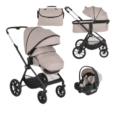 Комбинирана бебешка количка 3в1 Cangaroo Joker, Sand