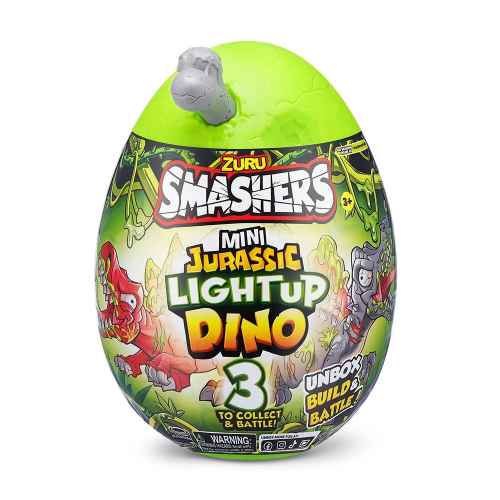 Smashers Dino Island Series 1, Мини динозавърско яйце, сиво