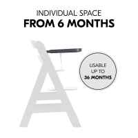 Дървена табла за хранене за столчета Hauck Alpha+ и Beta+, Dark Grey-ZsNJ9.jpeg