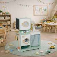 Детска дървена пералня 3в1 Ginger Home, с мивка с течаща вода и сушилня-aCsiw.jpeg