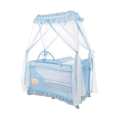 Бебешка кошара Lorelli Magic Sleep, Blue