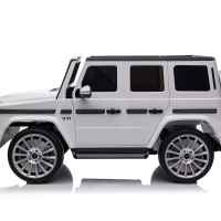 Акумулаторен джип Kikka Boo, Licensed Mercedes Benz G500, White-abrk3.jpeg