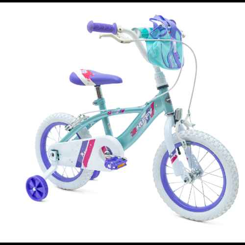 Детски велосипед Huffy 14 Glimmer, Синьо-лилав