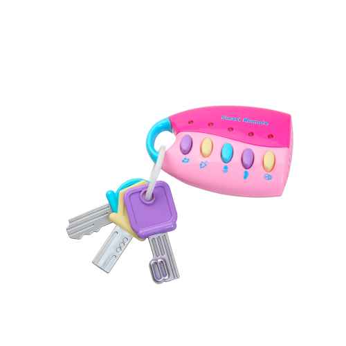 Детска играчка дистанционно и ключове Kaichi, розов