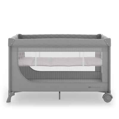 Бебешка сгъваема кошара KinderKraft LEODY UP, Grey