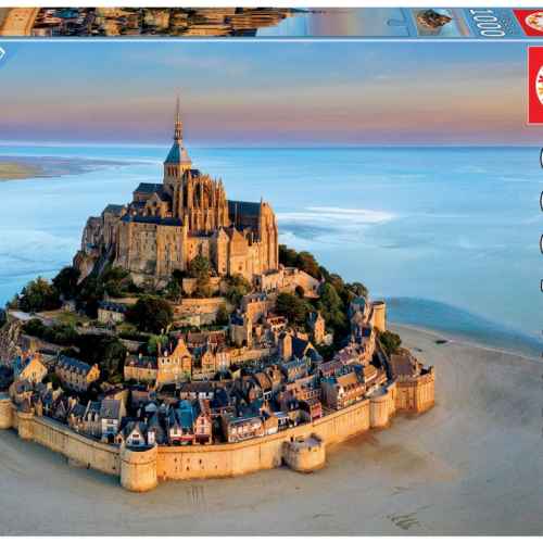 Пъзел Educa, Замъка Mont Saint Michel, 1000 части