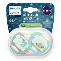 2 бр. Залъгалки Philips Avent Ultra Air Night 6-18м хамелеон и маймунка, сини-cnsEA.jpeg