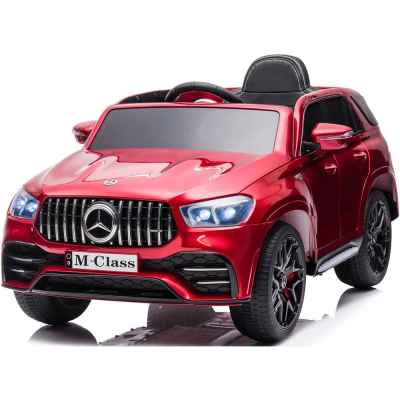 Акумулаторен джип JJ Mercedes GLE53 4x4, червен металик