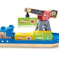 Комплект за игра Hape, Товарно пристанище, 26 части-dJhUt.jpeg