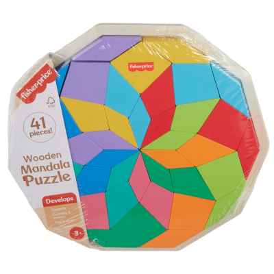 Дървен пъзел Fisher Price, Мандала