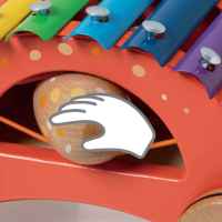 Дървен ксилофон Classic World за дърпане, Динозавър-dWG8G.jpeg