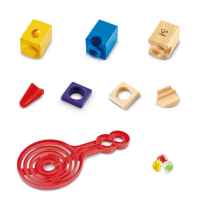 Комплект дървена писта Hape, Quadrilla, Двустранна спирала, 9 части-dzGhW.jpeg