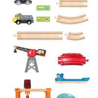 Комплект за игра Hape, Товарно пристанище, 26 части-eWPbG.jpeg
