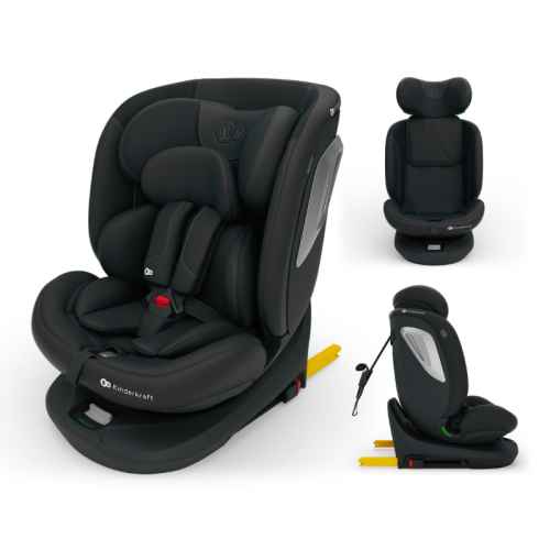 Столче за кола KinderKraft I-Grow 2 PLUS 40-150 см, черно