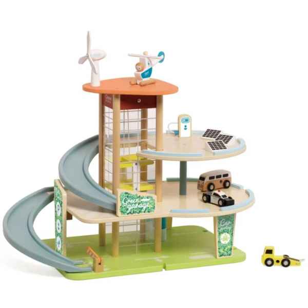 Дървен еко гараж на 3 етажа Classic World-exBSE.jpeg