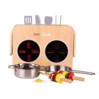 Детски кухненски комплект 2 в 1 Classic World печка с аксесоари, 23 части-fEHMu.jpeg