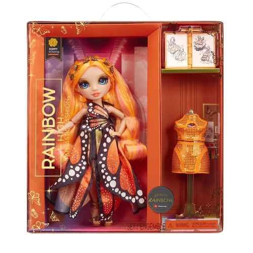 Кукла Rainbow High, Fantastic Fashion Doll, Poppy Rowan