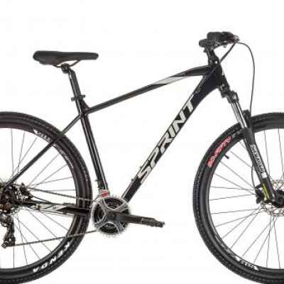 Велосипед Sprint Maverick 29, Черен гланц/сиво
