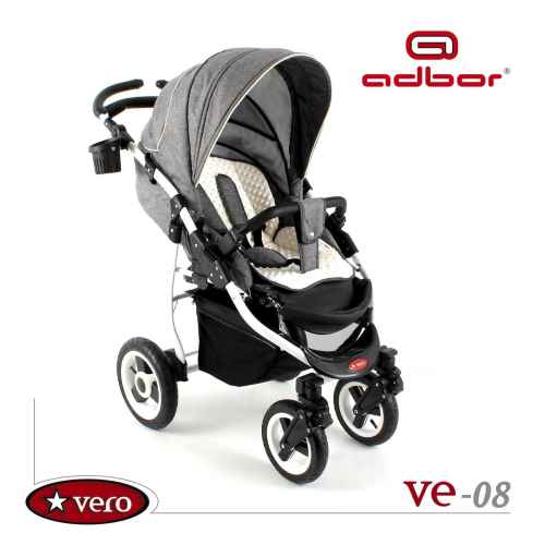 Бебешка комбинирана количка Adbor Vero: Ve08