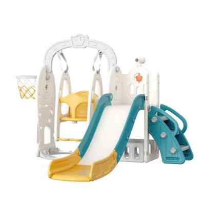 Детска пързалка с люлка 5 в 1 Feelkids, Castle