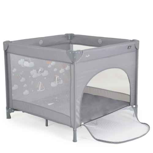 Бебешка кошара Cangaroo Joyzi, сива