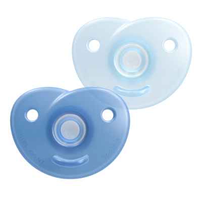 2 бр. залъгалки Philips Avent Ultra Soft 18м+, сини