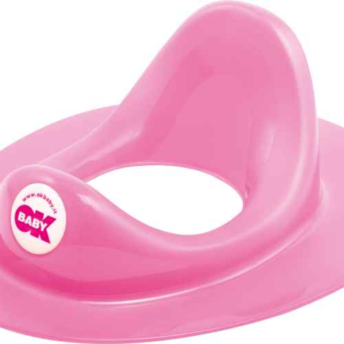 Приставка за тоалетна чиния OK Baby Ерго, розова