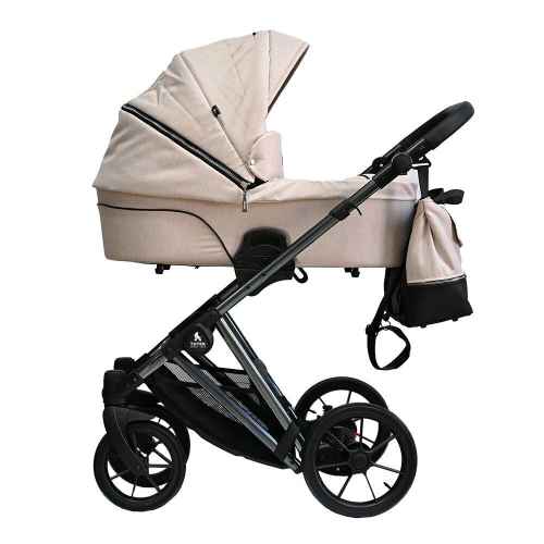 Комбинирана бебешка количка 3в1 Tutek DIAMOS PRO 570/16, Chrome