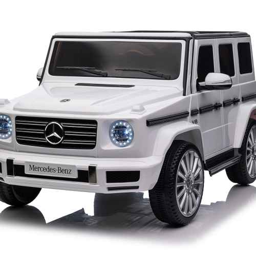 Акумулаторен джип Kikka Boo, Licensed Mercedes Benz G500, White