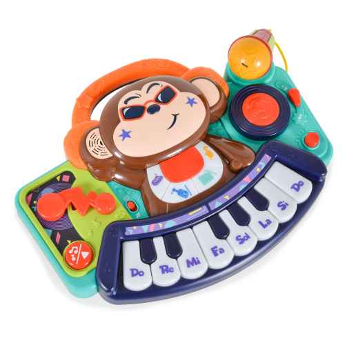 Мини пиано с микрофон Hola DJ Monkey