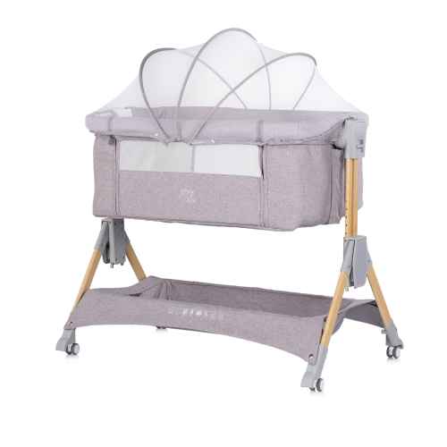 Сгъваема бебешка кошарка Chipolino SleepNFold, платина