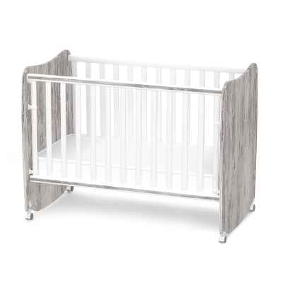 Бебешко легло Lorelli Stars 60x120 см, Бяло+Арт