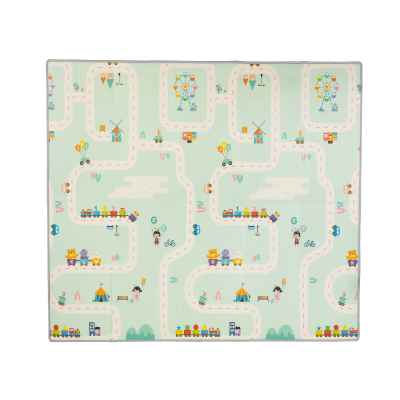 Детско килимче за игра Chipolino Лунапарк, 113×113 см