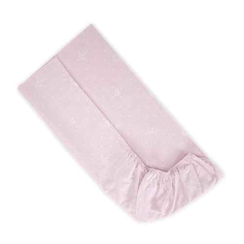 Чаршаф с ластик Lorelli  70/140+15 см, Мечо розово