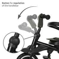 Сгъваема триколка Lorelli Freccia с ротация 360, Green-haV2X.jpeg