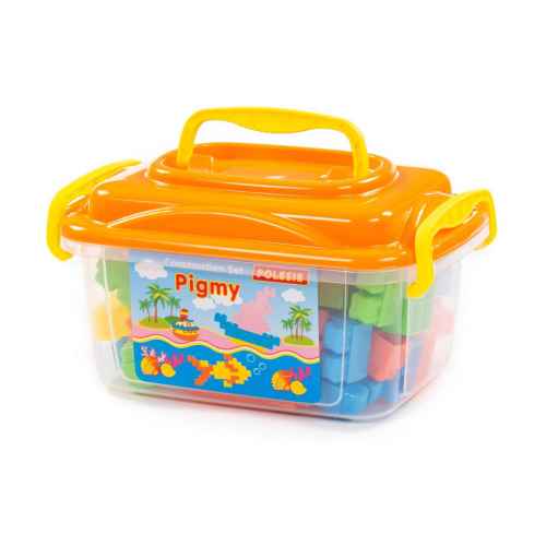 Конструктор в кутия Polesie Toys Pigmy, 60 части