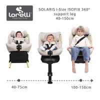 Столче за кола Lorelli Solaris i-Size ISOFIX Support Leg 360, Green-ihGK9.jpeg