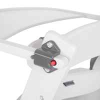 Дървено столче за храненe Kikka Boo Nordy, White-ioELC.jpeg