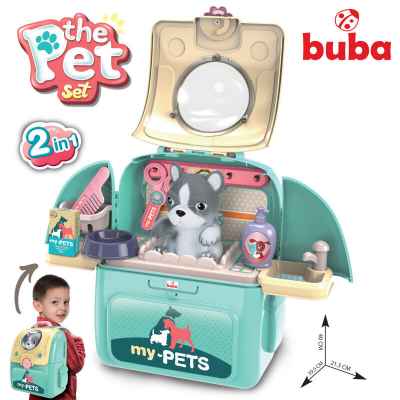 Комплект раница, домашен любимец Buba, Куче