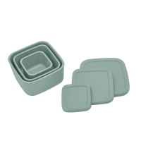 Сет кутии за храна Kikka Boo Platinum Silicone, Sage 3 бр.-jCMn6.jpeg