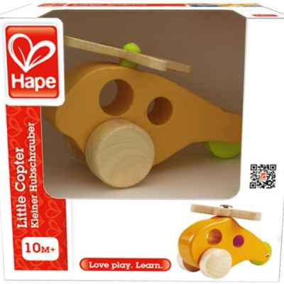 Дървена играчка Hape, Вертолет