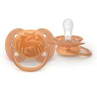 2 бр. залъгалки Philips Avent Ultra Soft 18м+, неутрални с декор-jdTdR.jpeg